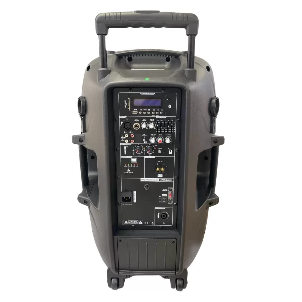 K.Meister KP-08 8 Bataryalı Portatif Hoparlör, EL+KAFA kablosuz mikrofonlu , USB/Bluetooth