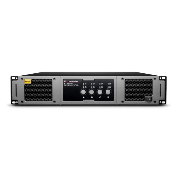 K.Meister KX6000Q Quad 4x600W/4-ohm H-Class Power Amfi