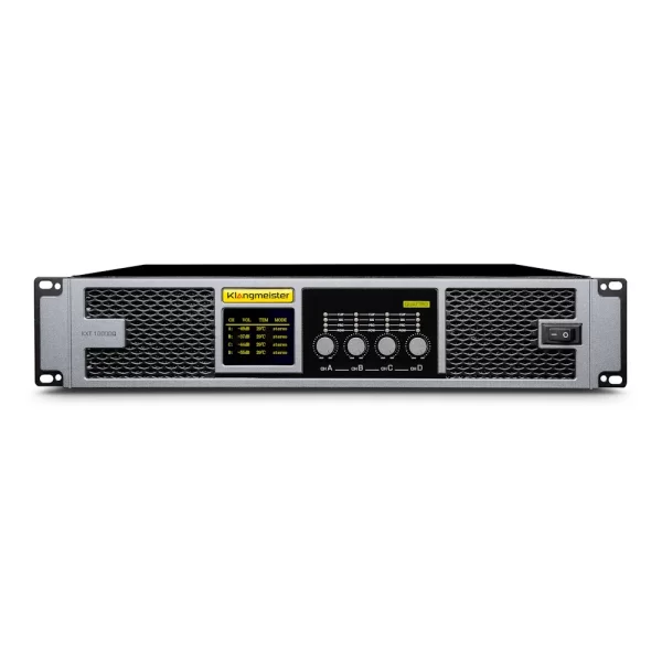 K.Meister KXT-10000Q Quad Power Amplifier 4x1200W/4-ohm H-Class
