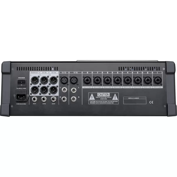 Klangmeister LIVE12 12 Kanal Çift Efektli Dec Mikser | USB | Bluetooth