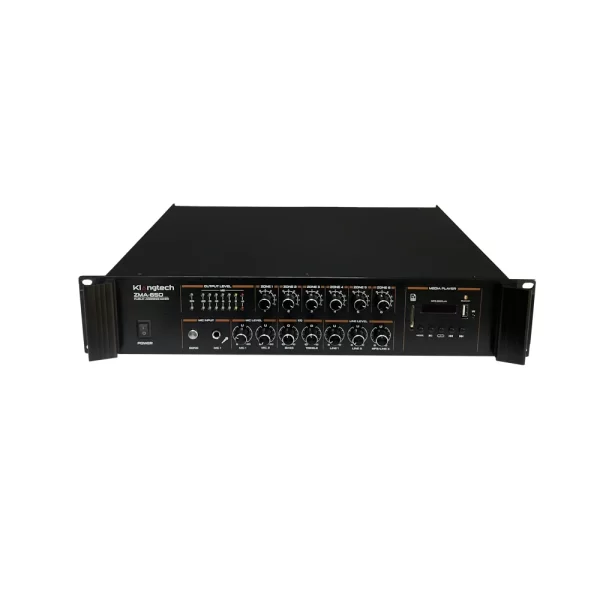 K.Meister ZMA-630 6-zone 300W/100V Mixer-Amplifier| Bluetooth | Radyo | USB