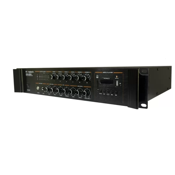 K.Meister ZMA-630 6-zone 300W/100V Mixer-Amplifier| Bluetooth | Radyo | USB