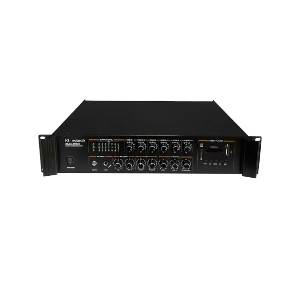 K.Meister ZMA-650 6-zone 650W/100V Mixer Amplifier | Bluetooth | Radyo | USB