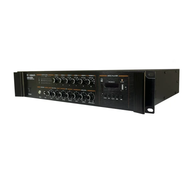 K.Meister ZMA-650 6-zone 650W/100V Mixer Amplifier | Bluetooth | Radyo | USB