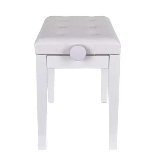 KOZMOS DX15-WH Ayarlı Piyano Taburesi - Beyaz