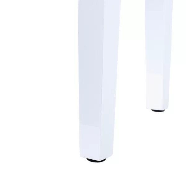 KOZMOS DX16-WH Ayarlı Piyano Taburesi - Sandıklı - Beyaz