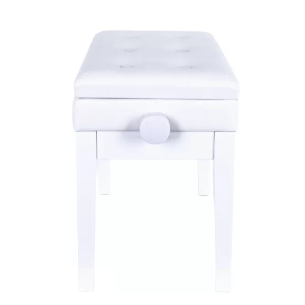KOZMOS DX16-WH Ayarlı Piyano Taburesi - Sandıklı - Beyaz
