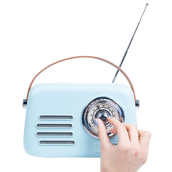 KOZMOS FB-R303-BL Retro Radyo ve Bluetooth Hoparlör