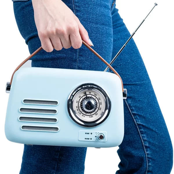 KOZMOS FB-R303-BL Retro Radyo ve Bluetooth Hoparlör