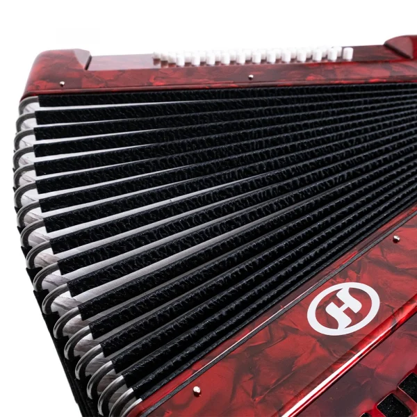 KOZMOS HC3448 H Serisi 34 Tuş-48 Bas Kırmızı Akordiyon