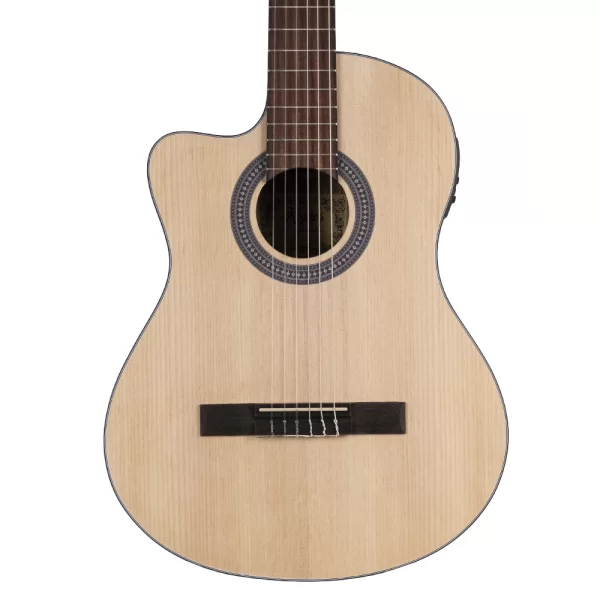 KOZMOS IC-100 4/4 LCE NA Solak Elektro Klasik Gitar