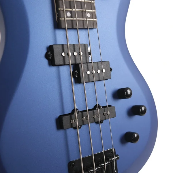 KOZMOS KBG-385-DBL Mavi Bas Gitar