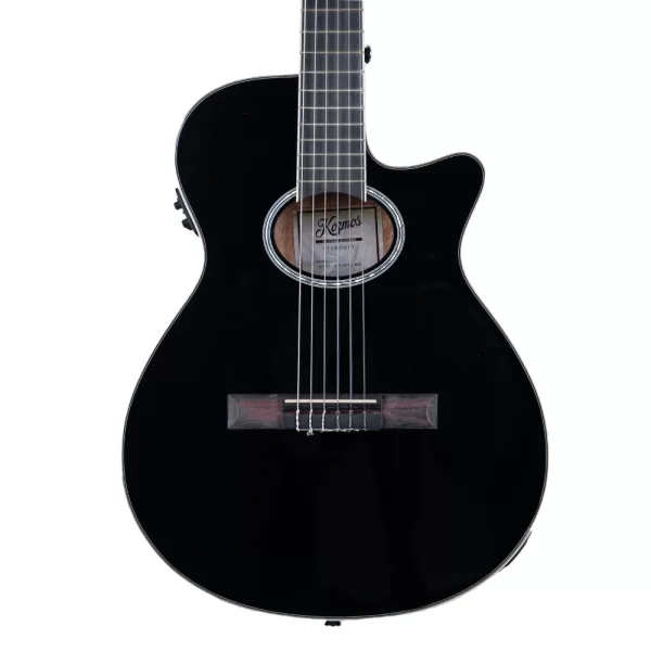 KOZMOS KCG-35CET-BK Elektro Klasik Gitar Siyah