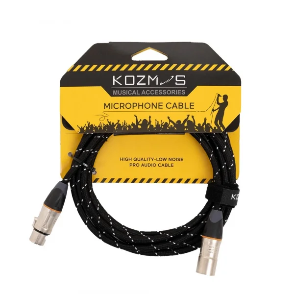 KOZMOS KCL-024-6M XLR-XLR Mikrofon Kablosu
