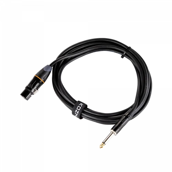Kozmos KCL-062-3M XLR-TS 6,35mm Mono 3mt Kablo