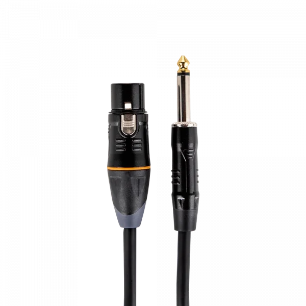Kozmos KCL-062-3M XLR-TS 6,35mm Mono 3mt Kablo