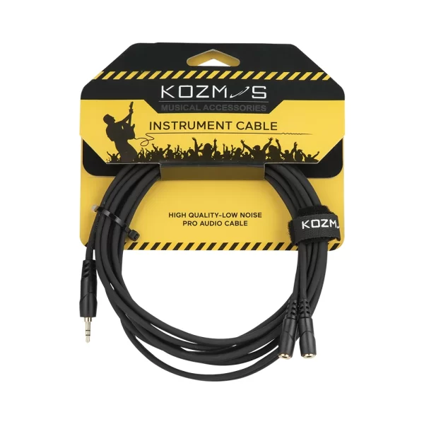 Kozmos KCL-226 3.5mm (E) Jack Stereo &gt; 3.5mm (D) Stereo