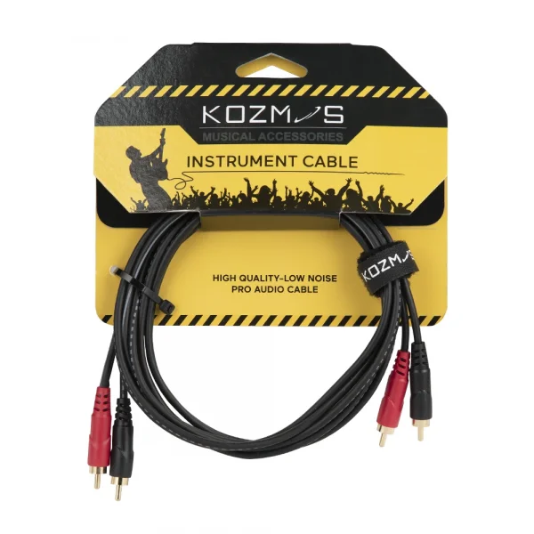 Kozmos KCL-244-2M 2 x RCA (E) - 2 x RCA (E) / 2M Kablo