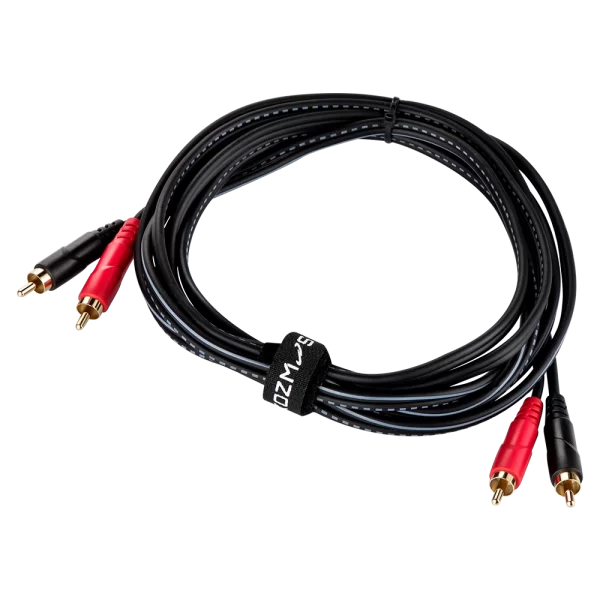 Kozmos KCL-244-3M 2 x RCA Male - 2 x RCA 3mt Kablo