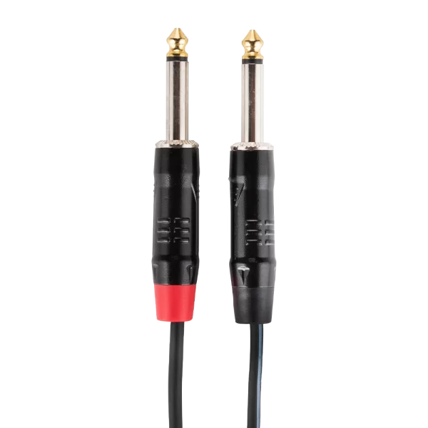 Kozmos KCL-329-3M 2 x 6,35mm Mono - 2 x RCA 3mt Kablo