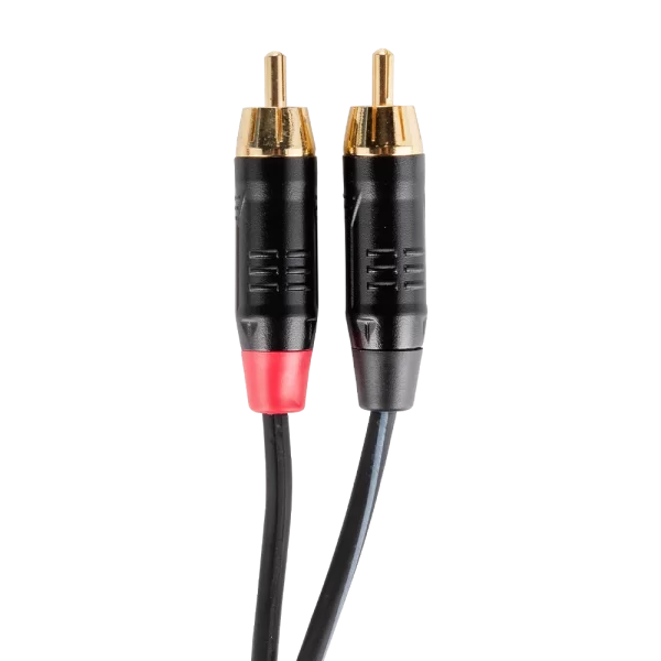 Kozmos KCL-329-3M 2 x 6,35mm Mono - 2 x RCA 3mt Kablo