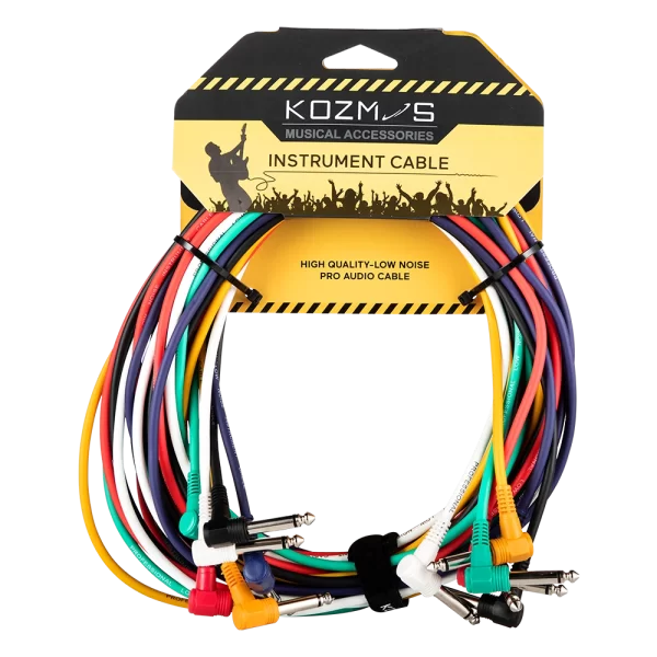 Kozmos KCL-334 3mt Bağlantı Kablosu (6lı set)