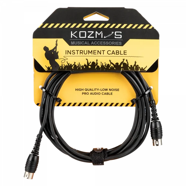 Kozmos KCL-404-3M 5 Pin -3mt  MIDI Kablo