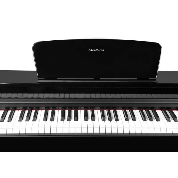 KOZMOS KDGP-30-BK Parlak Siyah Mini Kuyruklu Dijital Piyano (Tabure & Kulaklık Hediyeli)