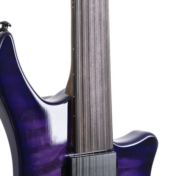 KOZMOS KEG-HLF1-APQ Perdesiz Headless Elektro Gitar