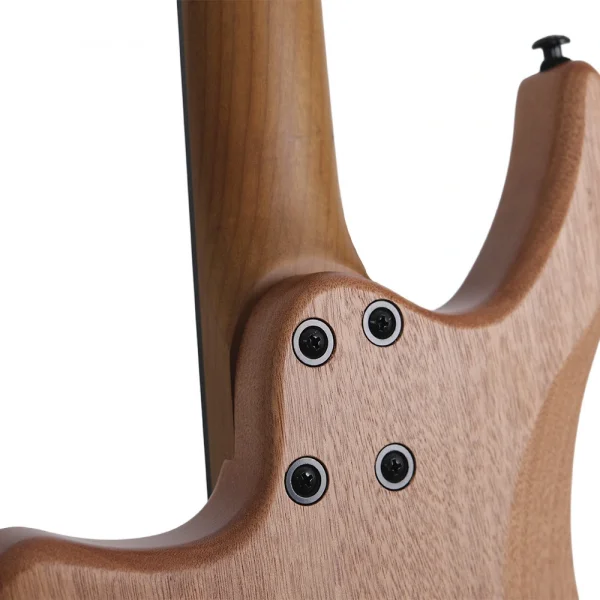 KOZMOS KEG-HLF1-NAT Perdesiz Headless Elektro Gitar