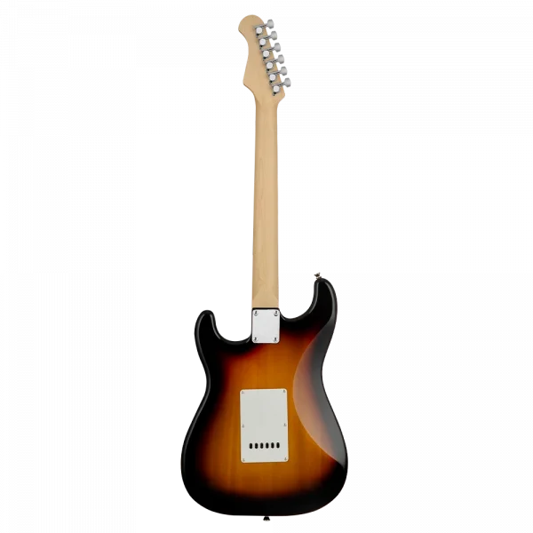 KOZMOS KGP-STG20/3TS Sunburst Yeni Başlayanlar için Elektro Gitar Seti, ( Gitar + Amfi + Akort + kılıf )
