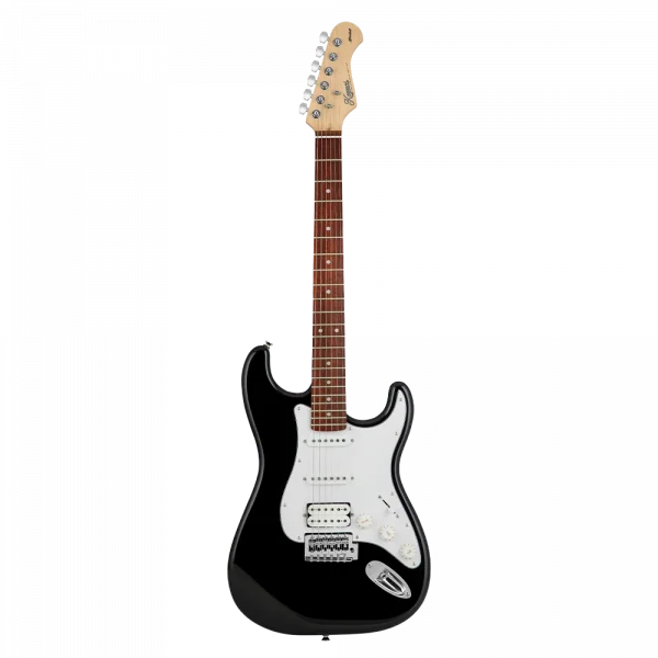 KOZMOS KGP-STG20/BK Siyah Yeni Başlayanlar için Elektro Gitar Seti, ( Gitar + Amfi + Akort + kılıf )