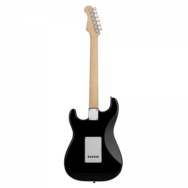 KOZMOS KGP-STG20/BK Siyah Yeni Başlayanlar için Elektro Gitar Seti, ( Gitar + Amfi + Akort + kılıf )