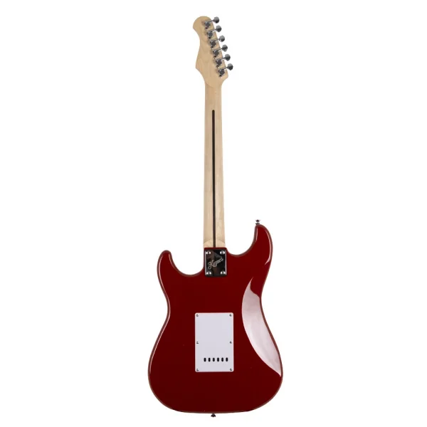 KOZMOS KGP-STG20/RD Yeni Başlayanlar için Elektro Gitar Seti, ( Gitar + Amfi + Akort + kılıf )