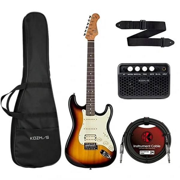 KOZMOS KGP-STHSS-SET Sunburst Elektro Gitar Paketi, Yeni başlayanlara öneri