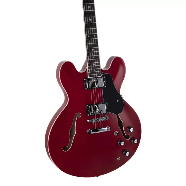 Kozmos KHB-JZ1000-CH Hollow Body Kırmızı Elektro Gitar
