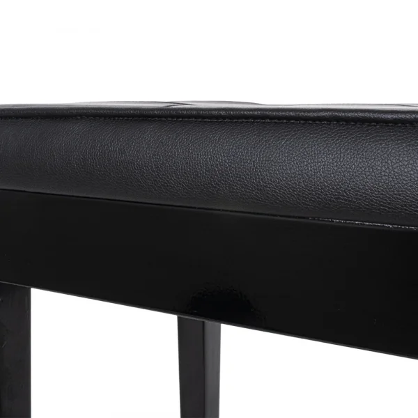 KOZMOS KPB-014-BKP Parlak Siyah Piyano Taburesi