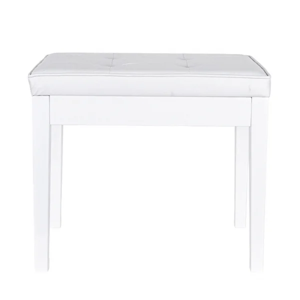 KOZMOS KPB-014-WHP Parlak Beyaz Piyano Taburesi