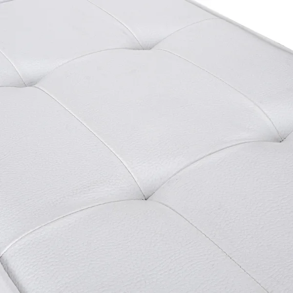 KOZMOS KPB-014-WHP Parlak Beyaz Piyano Taburesi