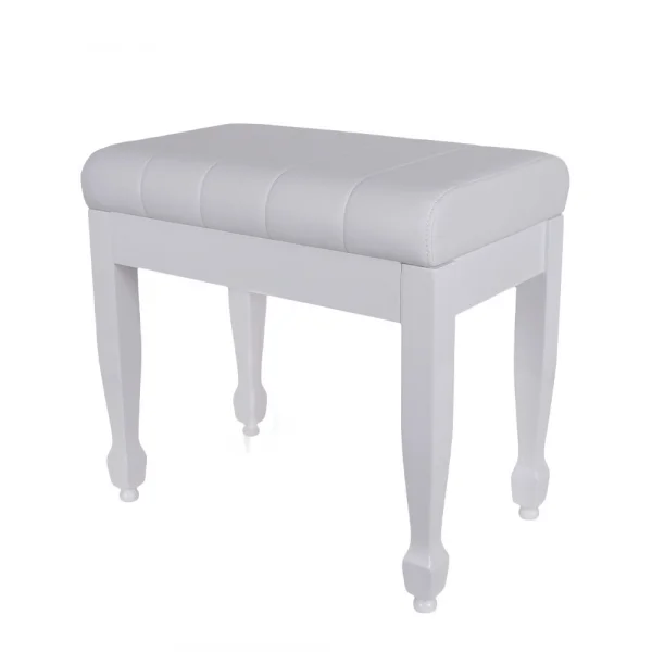 KOZMOS KPB-015-WHP / Beyaz Piyano Taburesi