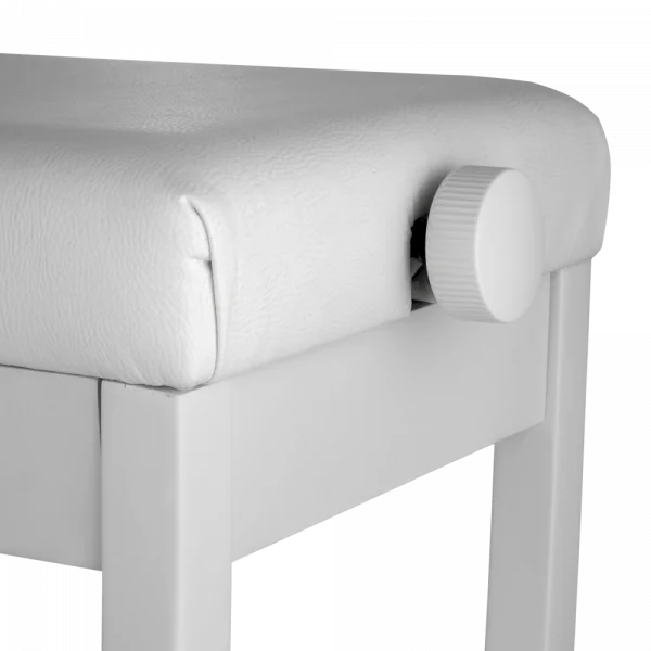 KOZMOS KPB-120WH / Ayarlı Piyano Taburesi (Beyaz)