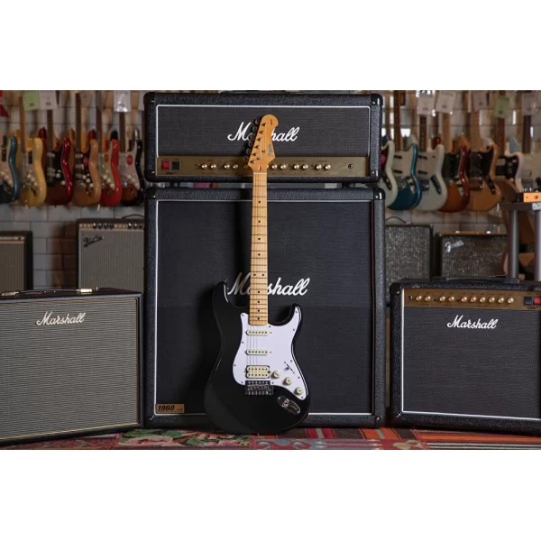 Kozmos KST-57HSS-GMN-BK 57 HSS Akçaağaç Klavye Siyah Elektro Gitar