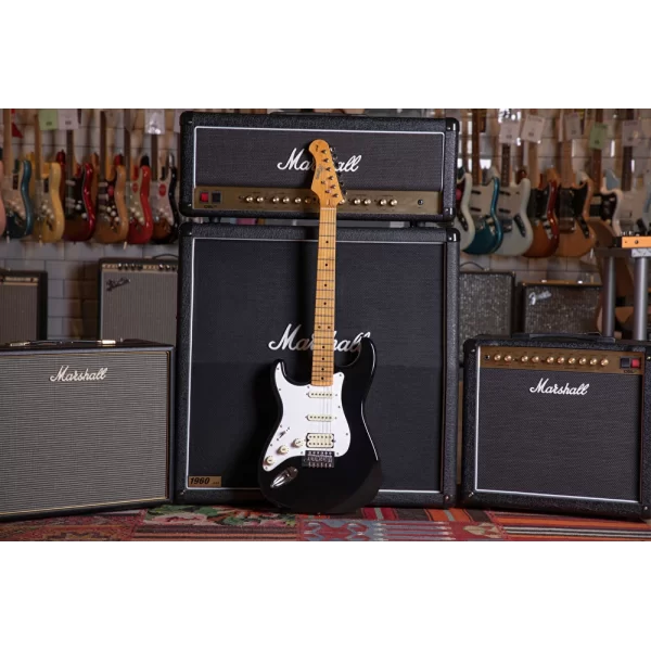 Kozmos KST-57LHSS-GMN-BK 57 HSS Akçaağaç Klavye Siyah Solak Elektro Gitar