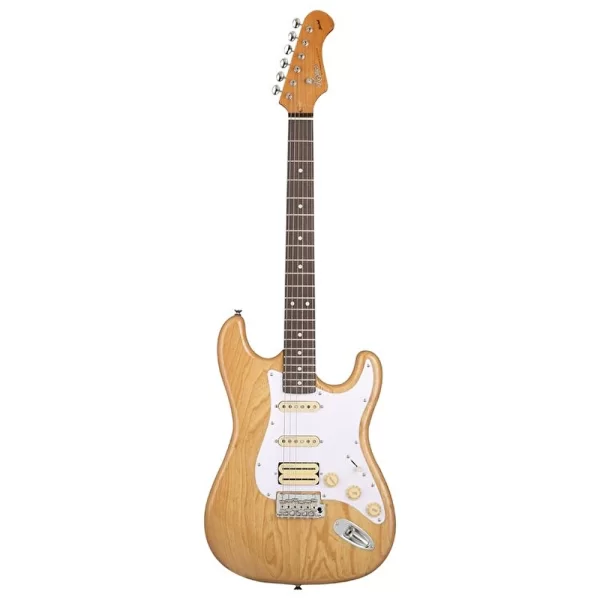 Kozmos KST-ASHHSS-GRWN-NA HSS Manyetik RW Natural Elektro Gitar