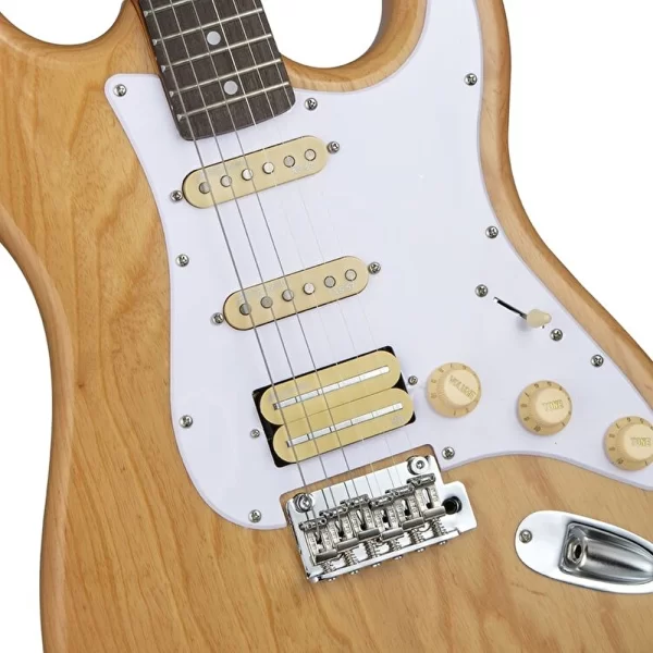 Kozmos KST-ASHHSS-GRWN-NA HSS Manyetik RW Natural Elektro Gitar