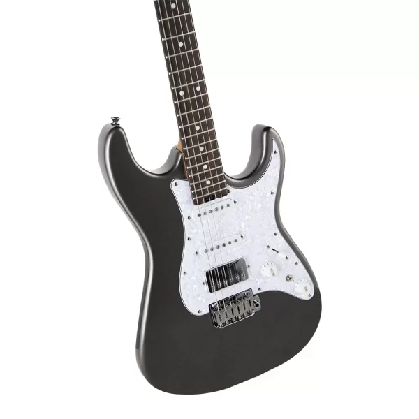 Kozmos KST-S1CL-MGY S1 Classic Stratocaster Metalik Gri Renk Elektro Gitar