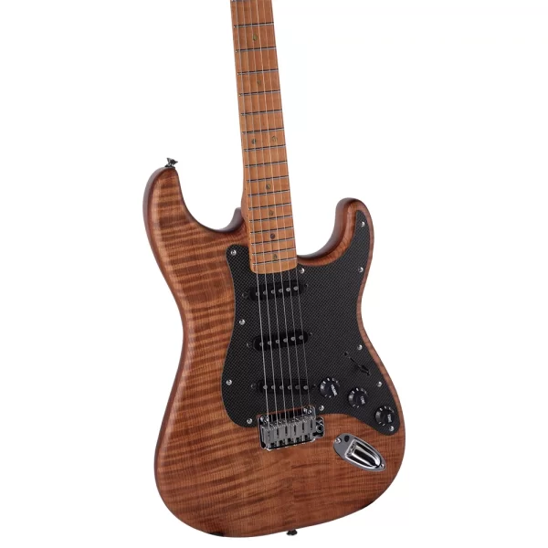 Kozmos KST-S357-CRM Custom ST Roasted Elektro Gitar