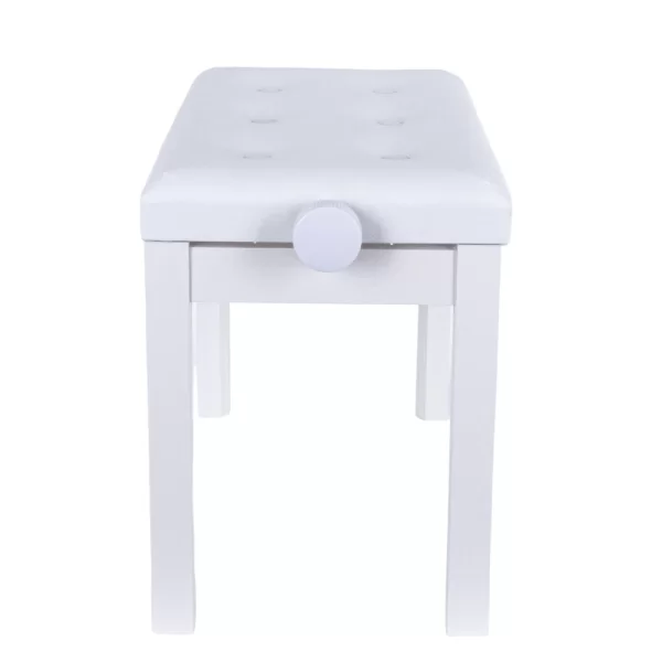KOZMOS P-310-WH Ayarlı Piyano Taburesi - Beyaz