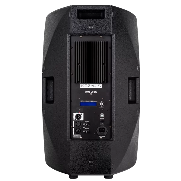 KOZMOS PXL-15D / 15-inç 2 Yollu Hoparlör - USB Slot / LCD Ekran