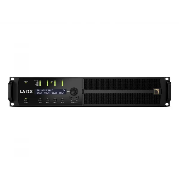 L-Acoustics LA12X CE Power Amplifier & Controller 4x2600W 4-ohm